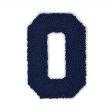 Load image into Gallery viewer, NAVY BLUE Varsity Number 0 to 9 Size 2.5, 4, 6, and 8 Inches Navy Blue
