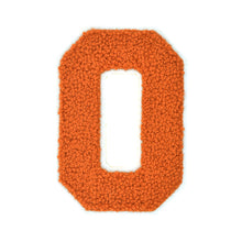 Load image into Gallery viewer, ORANGE Varsity Number 0 to 9 Size 2.5, 4, 6, and 8 Inches Orange
