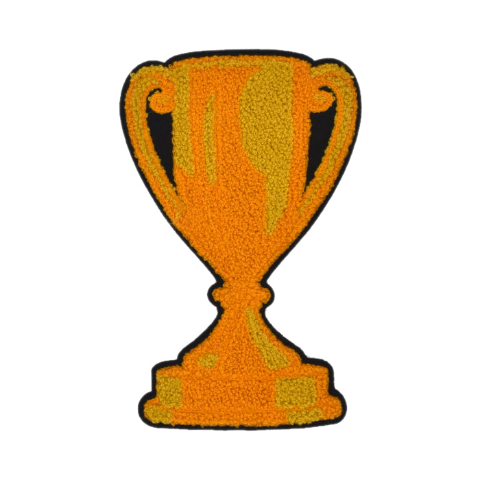 Golden Trophy Chenille Patch