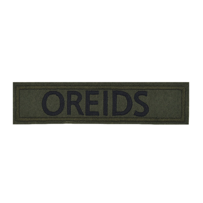 'OREIDS' Embroidery Patch