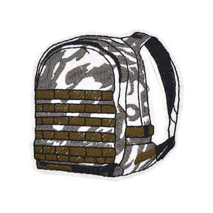 Camo Tactical Backpack Embroidery Patch