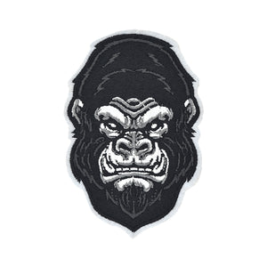 Gorilla Face Embroidery Patch