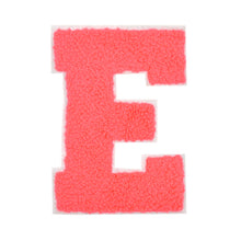 Load image into Gallery viewer, Letter Varsity Alphabets A to Z Neon Coral 2.5 Inch
