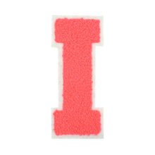 Load image into Gallery viewer, Letter Varsity Alphabets A to Z Neon Coral 2.5 Inch
