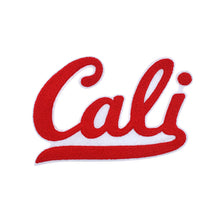 Load image into Gallery viewer, State Name &#39;Cali&#39; in Multicolor Chenille Patch
