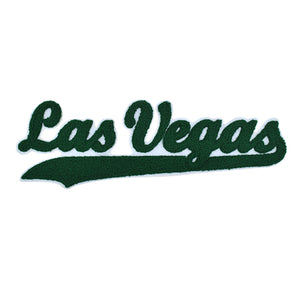 Varsity City Name Las Vegas in Multicolor Chenille Patch