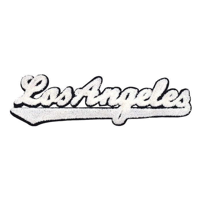 Varsity City Name Los Angeles in Multicolor Chenille Patch