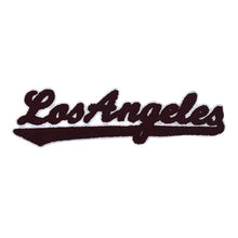 Load image into Gallery viewer, Varsity City Name Los Angeles in Multicolor Chenille Patch
