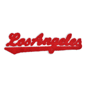 Varsity City Name Los Angeles in Multicolor Chenille Patch