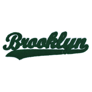 Varsity City Name Brooklyn in Multicolor Chenille Patch