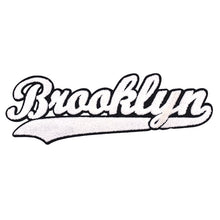 Load image into Gallery viewer, Varsity City Name Brooklyn in Multicolor Chenille Patch
