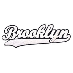 Varsity City Name Brooklyn in Multicolor Chenille Patch