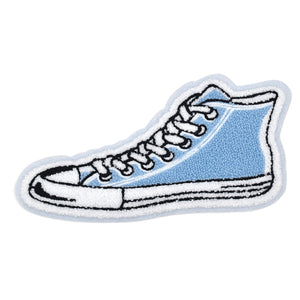 Sneaker Shoe in Multicolor Chenille Patch