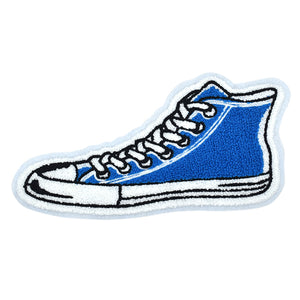 Sneaker Shoe in Multicolor Chenille Patch