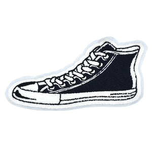 Sneaker Shoe in Multicolor Chenille Patch