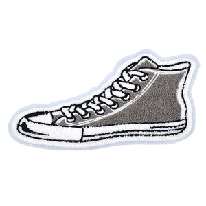 Sneaker Shoe in Multicolor Chenille Patch