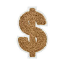 Load image into Gallery viewer, Dollar Sign $ from 2.5 inch to 8 Inch in Multicolor Chenille Patch
