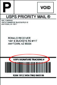 USPS Signature Requirement Upon Receivable