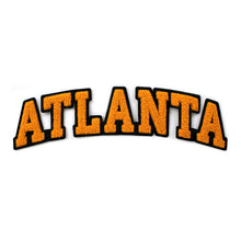 Load image into Gallery viewer, Varsity City Name Atlanta in Multicolor Chenille Patch
