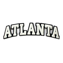 Load image into Gallery viewer, Varsity City Name Atlanta in Multicolor Chenille Patch
