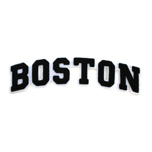 Varsity City Name Boston in Multicolor Chenille Patch