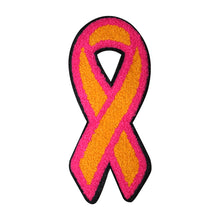 Load image into Gallery viewer, Breast Cancer Ribbon Chenille Patch
