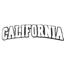 Load image into Gallery viewer, Varsity State Name California in Multicolor Chenille Patch
