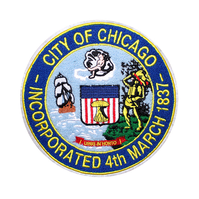 City Of Chicago Chenille Patch