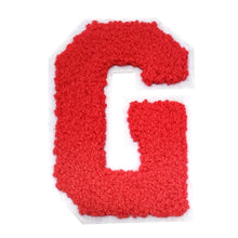 Load image into Gallery viewer, Letter Varsity Alphabets A to Z Red 6 Inch
