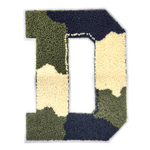 Load image into Gallery viewer, Letter Varsity Alphabets A to Z Camo 8 Inch
