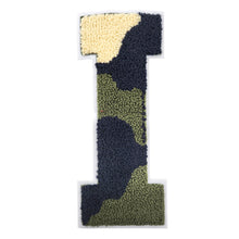 Load image into Gallery viewer, Letter Varsity Alphabets A to Z Camo 8 Inch
