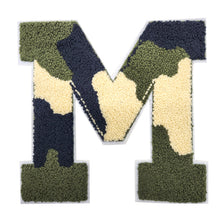 Load image into Gallery viewer, Letter Varsity Alphabets A to Z Camo 8 Inch
