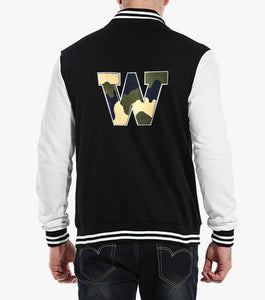 Letter Varsity Alphabets A to Z Camo 8 Inch