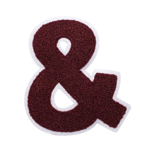 Letter & Chenille 5 inch Medium Patch