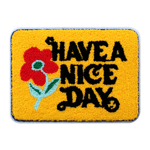 Have A Nice Day Chenille Patch