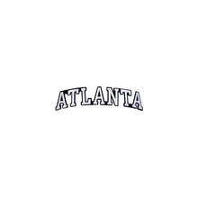 Load image into Gallery viewer, Varsity State Name Atlanta in Multicolor Embroidery Patch
