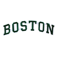 Load image into Gallery viewer, Varsity City Name Boston in Multicolor Embroidery Patch
