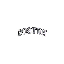 Load image into Gallery viewer, Varsity City Name Boston in Multicolor Embroidery Patch
