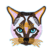 Load image into Gallery viewer, Cat Faces Embroidery Patch
