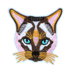 Cat Faces Embroidery Patch