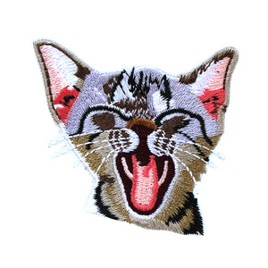 Cat Faces Embroidery Patch