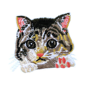 Cat Faces Embroidery Patch