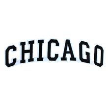 Load image into Gallery viewer, Varsity City Name Chicago in Multicolor Embroidery Patch
