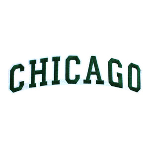 Varsity City Name Chicago in Multicolor Embroidery Patch