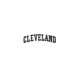 Varsity City Name Cleveland in Multicolor Embroidery Patch