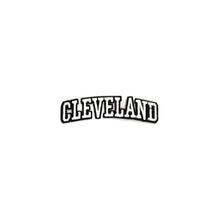 Load image into Gallery viewer, Varsity City Name Cleveland in Multicolor Embroidery Patch
