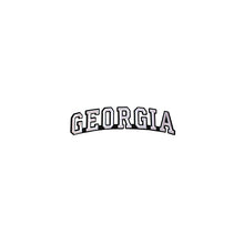 Load image into Gallery viewer, Varsity State Name Georgia in Multicolor Embroidery Patch
