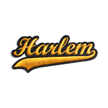 Load image into Gallery viewer, Varsity City Harlem Embroidery Patch in Multi Color
