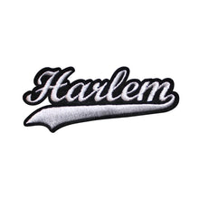 Load image into Gallery viewer, Varsity City Harlem Embroidery Patch in Multi Color
