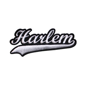 Varsity City Harlem Embroidery Patch in Multi Color